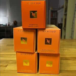 5x 🍁☕️Nespresso Vertuo Maple and Pumpkin Spice Cake Bundle☕️🍁